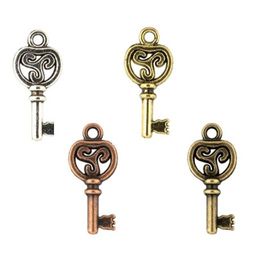 Zlatka Подвеска MFP-10 ключ 10 шт 01 под античное серебро  фото 4