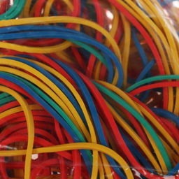 Цена за 3 шт. Банковская резинка 100 г, Attomex, диаметр 60 мм, МИКС