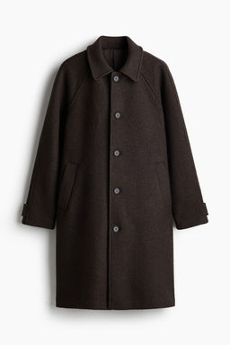 Abrigo sobretodo en mezcla de lana Regular Fit - H&m фото 5