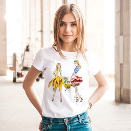 Эксклюзивная футболка Yana Pletneva упаковка плотный Zip пакет!