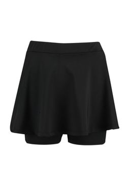Siyah 2 Katmanl? Ici Sortlu Tenis Orme Spor Sort Etek TWOSS22SR00067