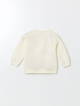 Bisiklet Yaka ?i?ekli K?z Bebek Bluz ve Pantolon 2li