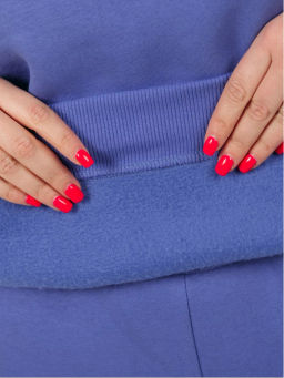 Костюм Токио лавандовый (брюки) (футер)