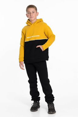 Толстовка М224098Па горчичный