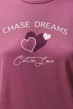 Gul Kurusu Kalpli Orme Pijama Tak?m? THMSS24PT00254