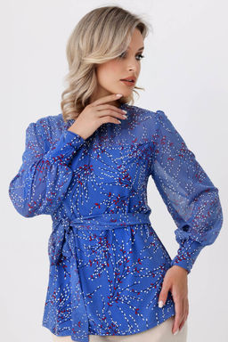 Блузка женская 4021/07/Джинсовый - Rise фото 3