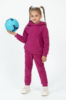 Костюм детский флисовый фуксия