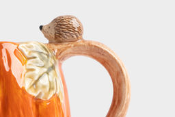 Кружка, 340 мл, керамика, оранжевая, Тыква, Bright pumpkin - Anna lafarg фото 3