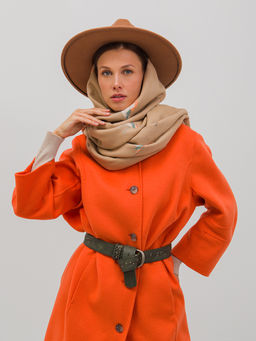 В составе шерсть! Палантин женский - Tantino фото 4