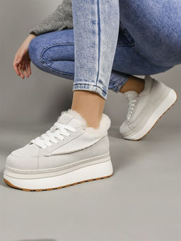 Кеды зимние/ Кроссовки теплые A9002-2M - Piniolo фото 2