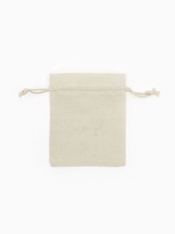 Цена за 50 шт. Мешочек подарочный Нежность лён, 10?12 см, бежевый - Simaland фото 4