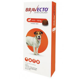 Жевательная таблетка Bravecto для собак 4,5  10 кг