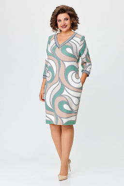 Блуза Swallow 803.2 черный+серебряный узор фото 936