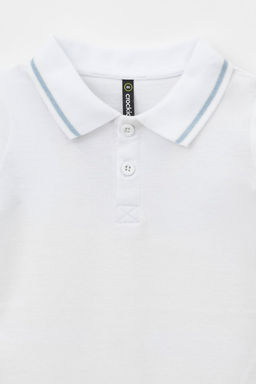 Crockid _ КР 6464/белый к470 полукомбинезон д/мал яс