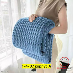 Плед на кровать в кубик - Bruno фото 4