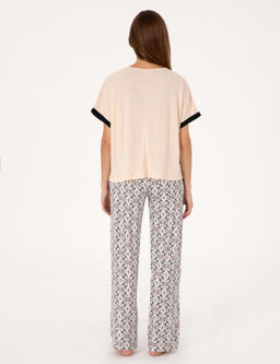 Bej K_sakollu Pijama Tak_m_ - Pierre cardin фото 5