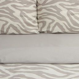Постельное бельё Этель дуэт Beige zebra, 143х215 см 2 шт, 220х240 см, 70х70 см 2 шт, бязь 125 г/м2  фото 9