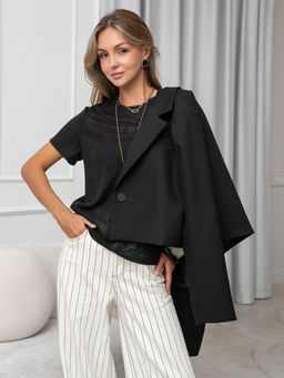 Футболка паутинка полупрозрачная - Binita фото 4