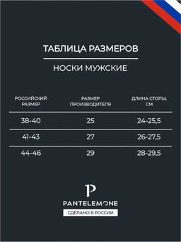 /10пар. Мужские носки - Pantelemone фото 4