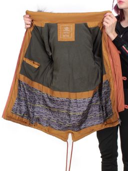 G-19 BROWN Куртка аляска детская для мальчика