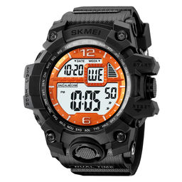Часы наручные Skmei мужские электронные спортивные 2245black-orange