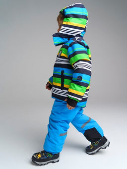 32212013 Комплект для мальчиков: куртка, полукомбинезон, голубой