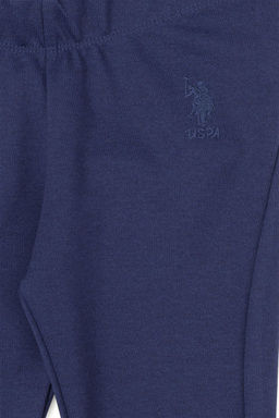 Темно-синие спортивные штаны для девочек - U.s. polo assn фото 4