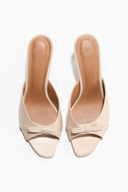 Sandalias de tac?n con lazo decorativo - H&m фото 2