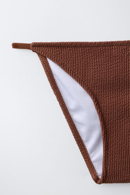 6-14 A?OS/ BIKINI TRIANGULO RIB / Marr?n - Zara фото 4