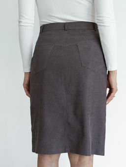 вельветовая юбка на подкладке - Трика фото 6