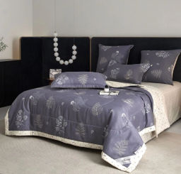 Одеяло Mency двухстороннее с простыней и наволочками ODMENHD02 Семейный