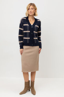 ЕВ 726/24ш/бежевый юбка жен