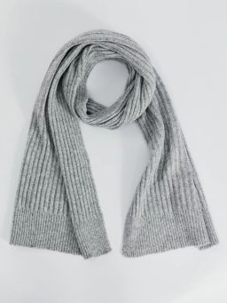 Вязаный шарф с добавлением шерсти / Zarina