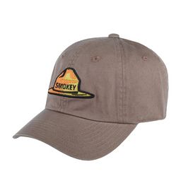 Бейсболка AMERICAN NEEDLE арт. 20001A-SBEAR Smokey Bear Washed Slouch (коричневый)