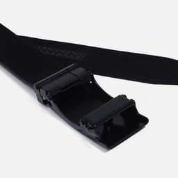Ремень мужской, ширина 4 см, автомат, пряжка металл, цвет чёрный - Simaland фото 3