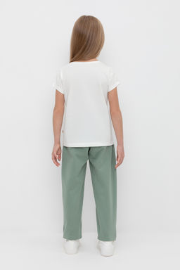 КР 400771/весенний зеленый к531 брюки для дев - Crockid фото 4