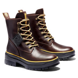 Ботинки Timberland Malynn Mid Lace EK+ WP темно-коричневые  фото 2