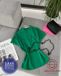 Блузка с коротким рукавом женская - Bruno фото 2