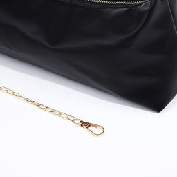 Сумка-багет на молнии, цвет чёрный - Simaland фото 6