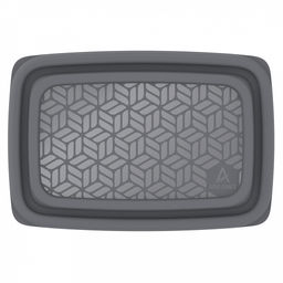 Контейнер для продуктов Гурман 0,8л, 19,4х13,1х5,2см, полипропилен, графит, подходит для СВЧ и заморозки (Россия) - Домашняя мода фото 2