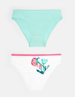 32214120068 Трусы детские для девочек 2шт Tarifa цветной