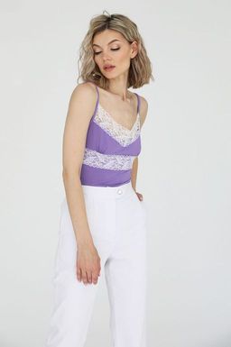 Топ с кружевом