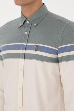 Erkek Koyu Ye_il Uzun Kollu G_mlek - U.s. polo assn фото 7