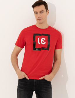 Красная облегающая футболка - Cacharel фото 4