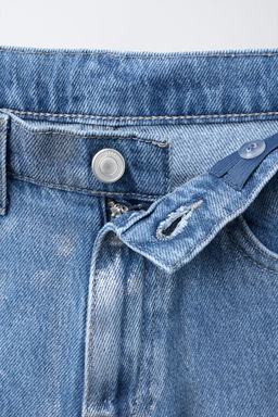 FOIL WIDE-LEG JEANS - Zara фото 3