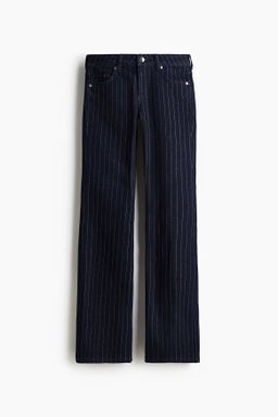 Flared Low Jeans con brillo