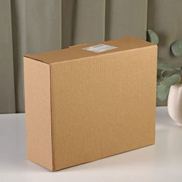 Салатник «Ракушка», 930 мл, 22.5×17.5×7 см, фигурный, стекло, коричневый