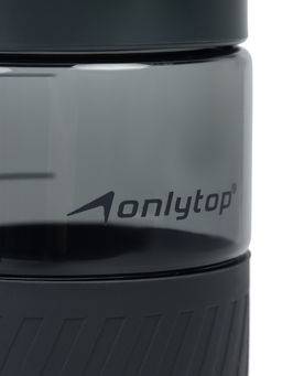 Бутылка для воды Onlytop, 650 мл, чёрная