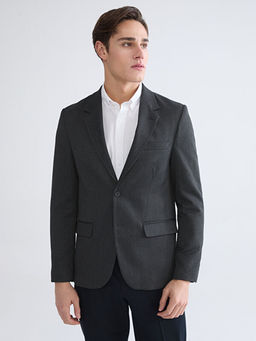 Dar Kal?p Erkek Blazer Ceket