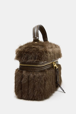 FAUX FUR RIGID BAG - Zara фото 5